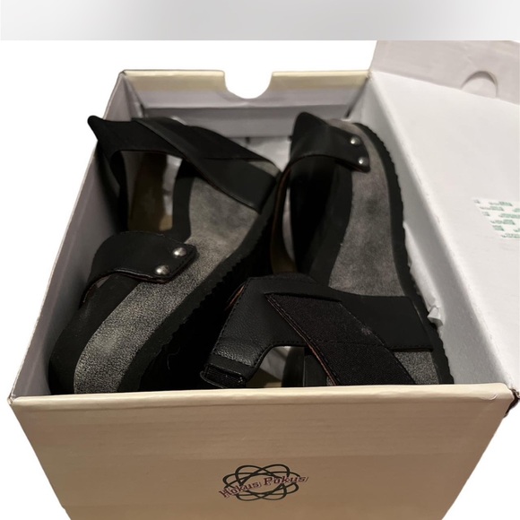 Women's Black Sandals - Picture 4 of 8